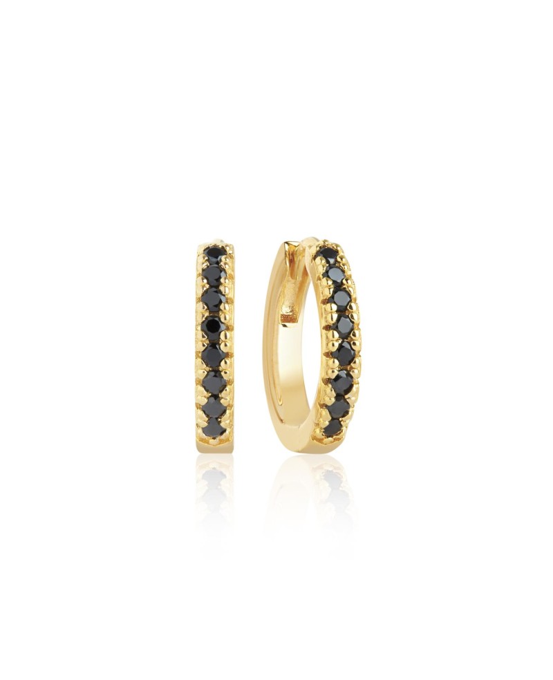 Ellera Earrings SJ-E2859-BK-YG