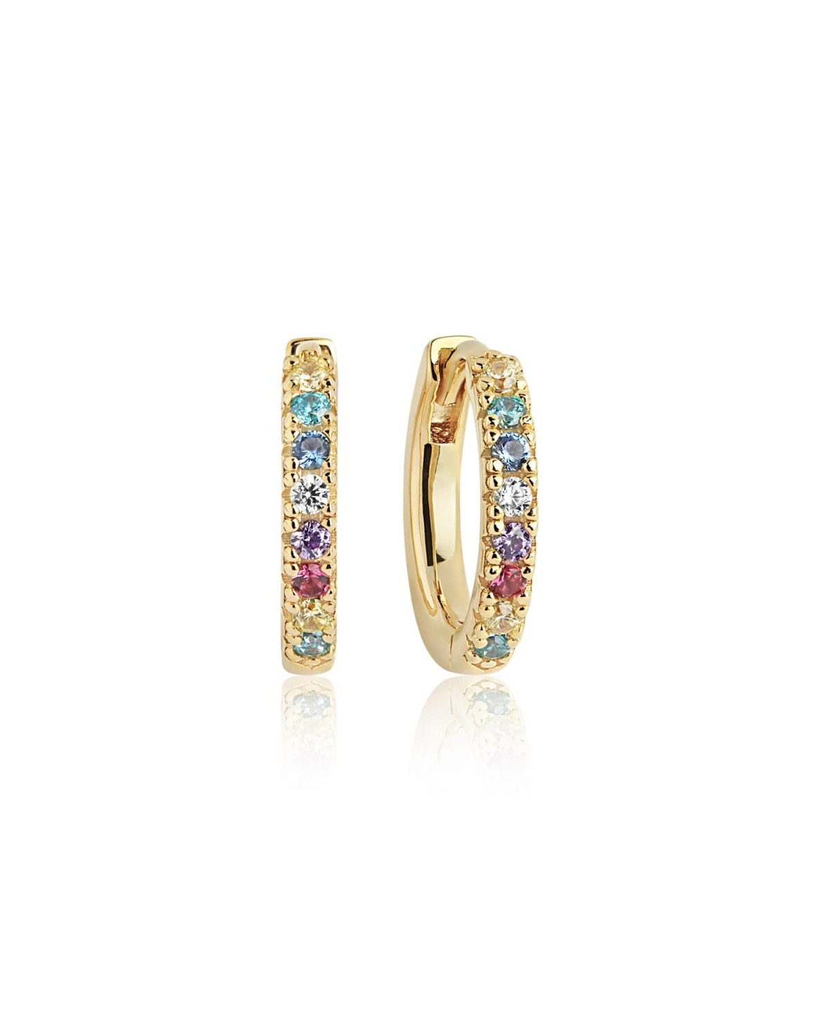 Ellera Earrings SJ-E2859-XCZ(YG)