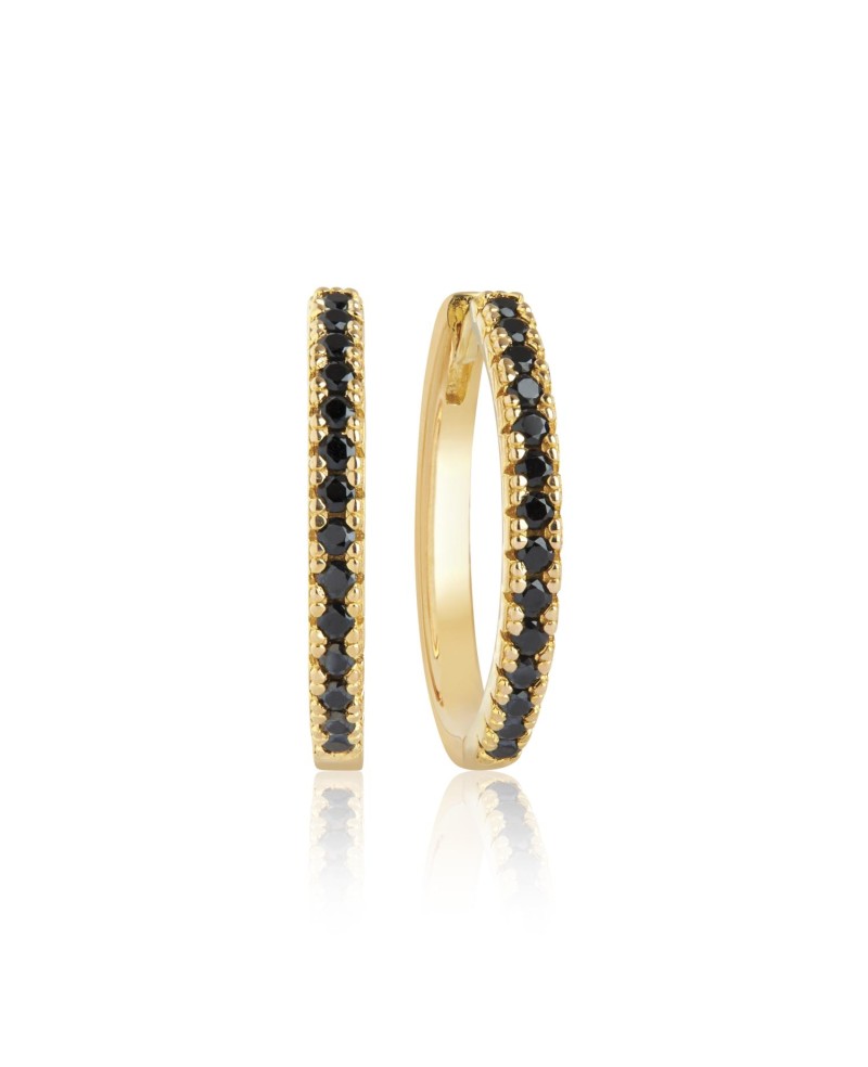 Ellera Earrings SJ-E2869-BK-YG