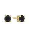 Princess Earrings SJ-E3MMRD-BK-YG