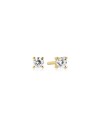 Princess Earrings SJ-E3MMRD-CZ-YG