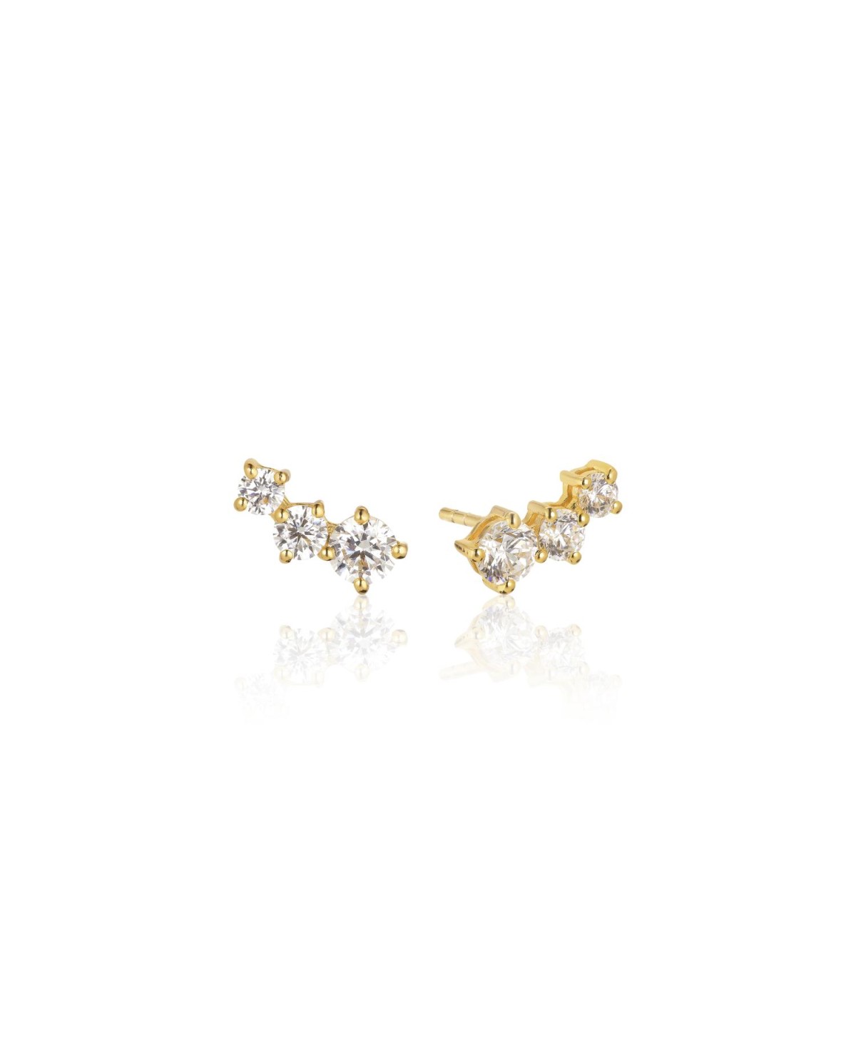 Belluno Earrings SJ-E42107-CZ-SG