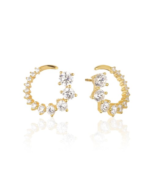 Belluno Earrings SJ-E42109-CZ-SG
