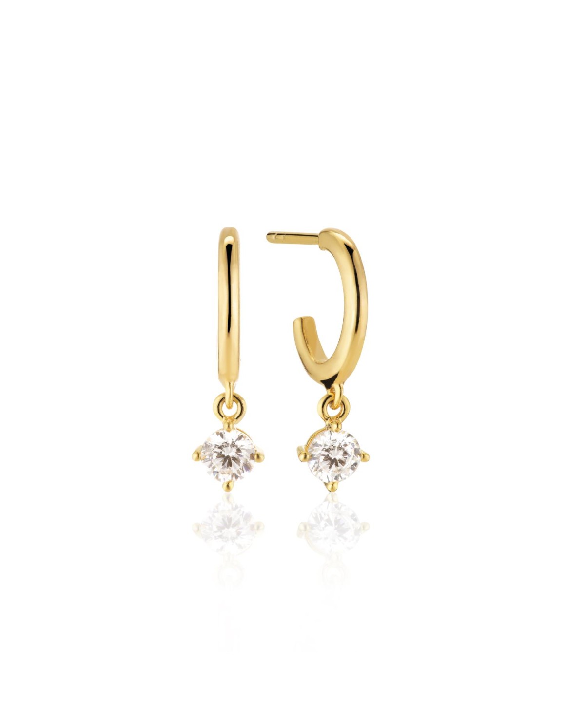 Belluno Earrings SJ-E42112-CZ-SG