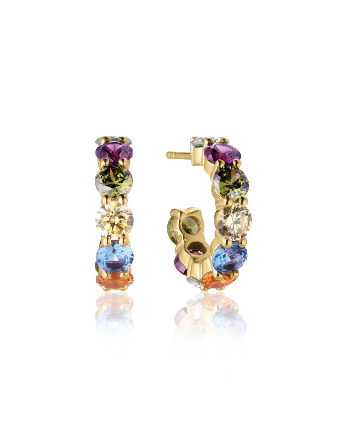 Belluno Earrings SJ-E42115-ACZ-SG