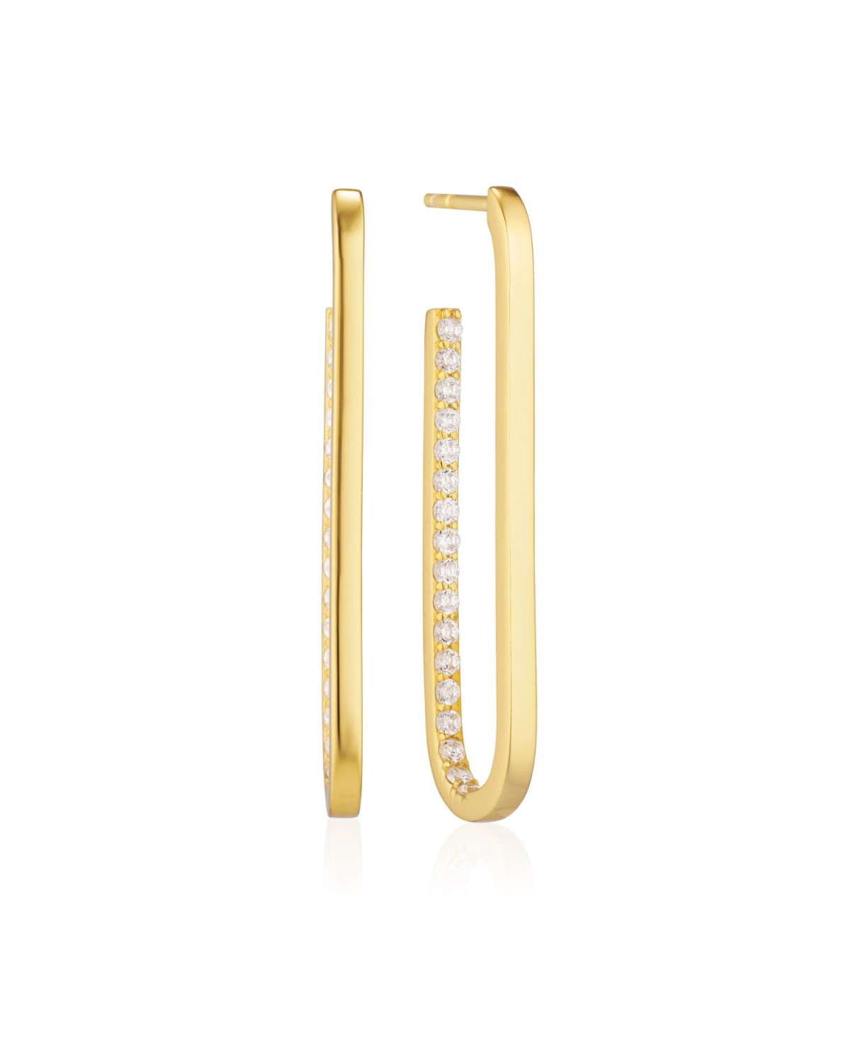 Capizzi Earrings SJ-E42214-CZ-YG