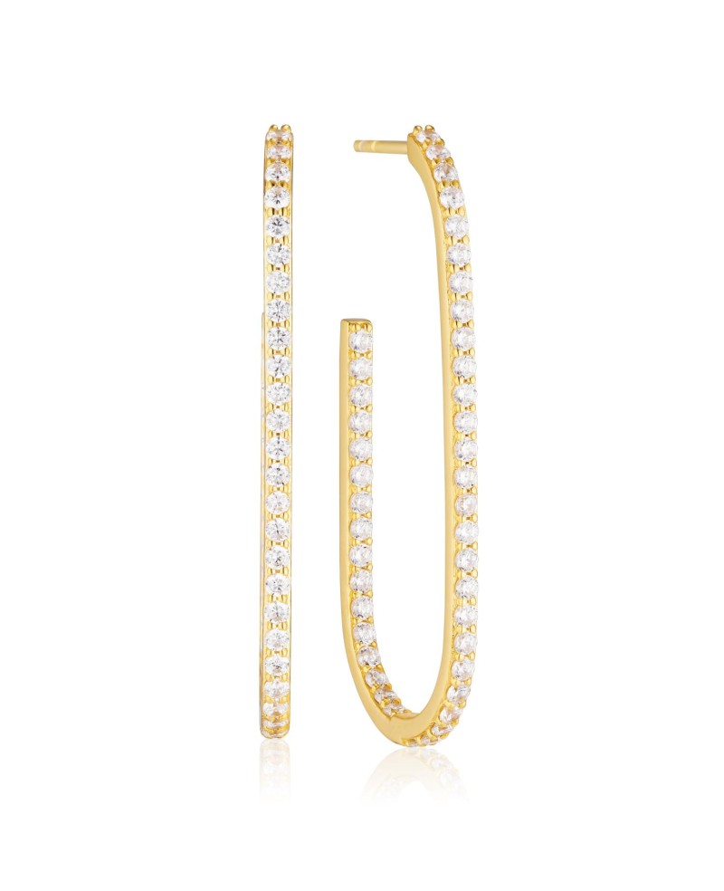 Capizzi Earrings SJ-E42218-CZ-YG