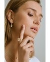 Roccanova Earrings SJ-E42252-CZ-YG