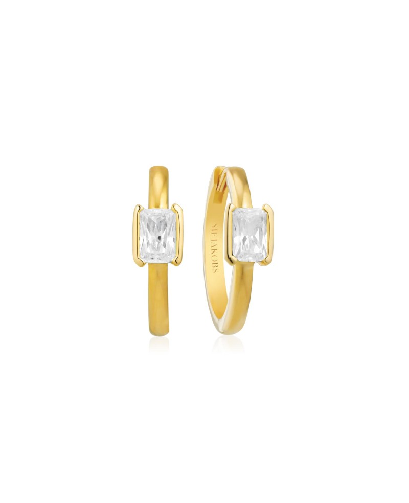 Roccanova Earrings SJ-E42254-CZ-YG