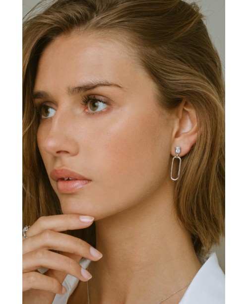 Roccanova Earrings SJ-E42256-CZ