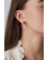 Roccanova Earrings SJ-E42256-GCZ-YG
