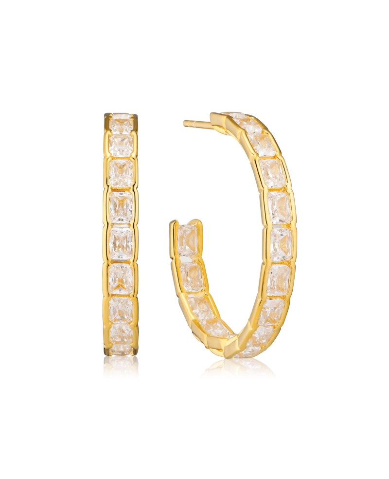 Roccanova Earrings SJ-E42273-CZ-YG