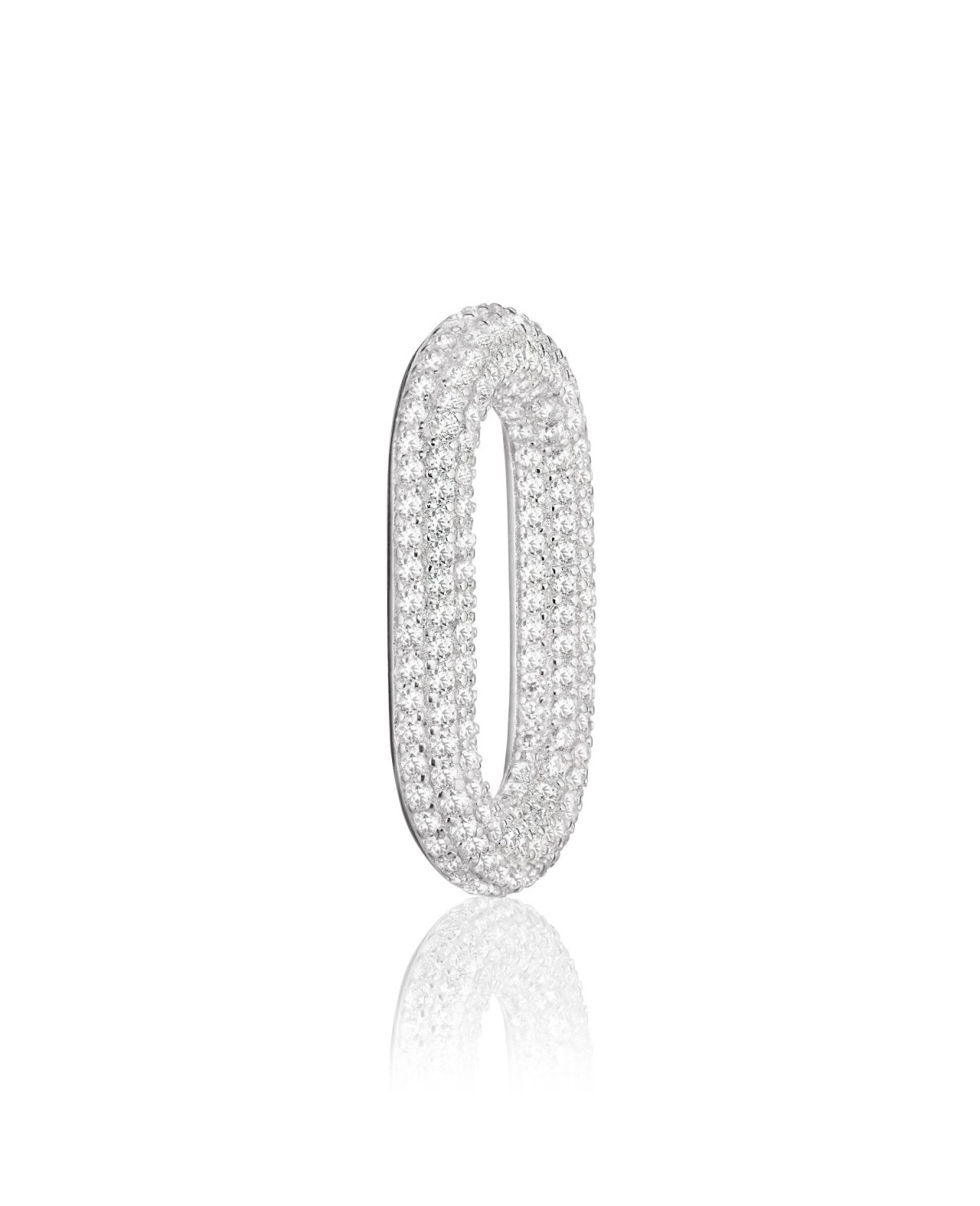Capri Earrings SJ-E62012-CZ-SS