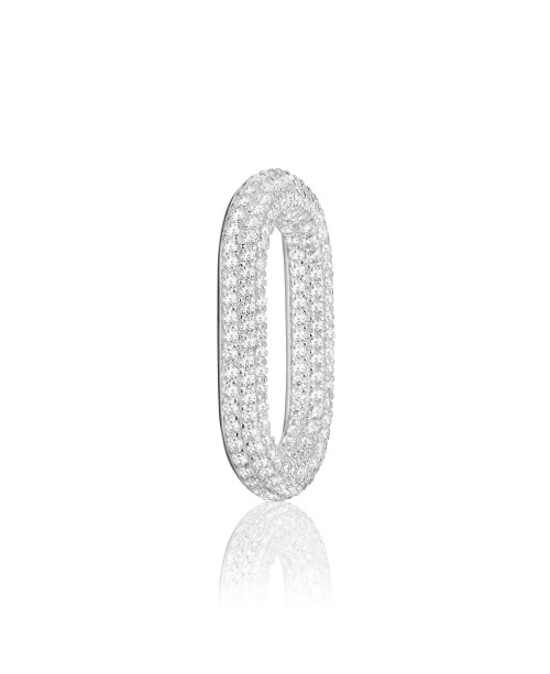 Capri Earrings SJ-E62012-CZ-SS