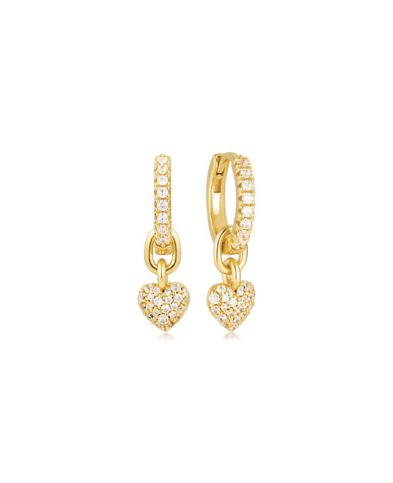 Caro Earrings SJ-E72352-CZ-YG