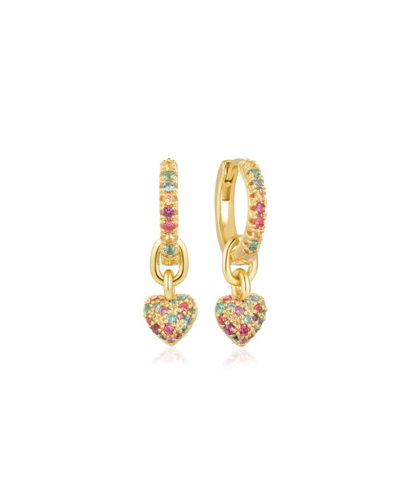 Caro Earrings SJ-E72352-XCZ-YG