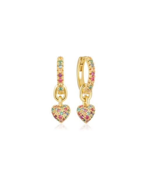 Caro Earrings SJ-E72352-XCZ-YG