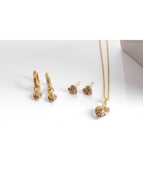 Caro Earrings SJ-E72352-XCZ-YG