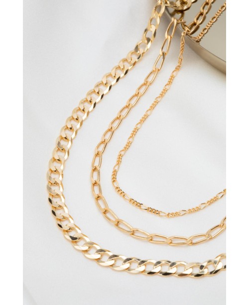 Figaro Chain SJ-C12031-SG