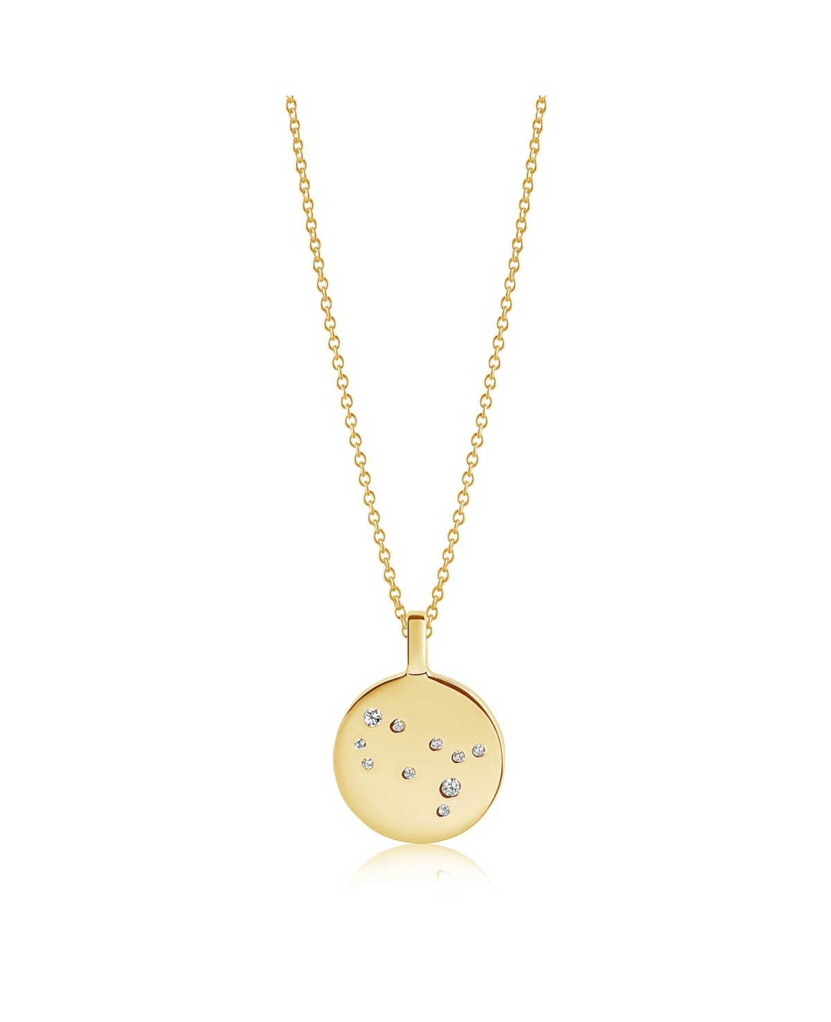 Zodiaco Pendant SJ-P1055-CZ(YG)