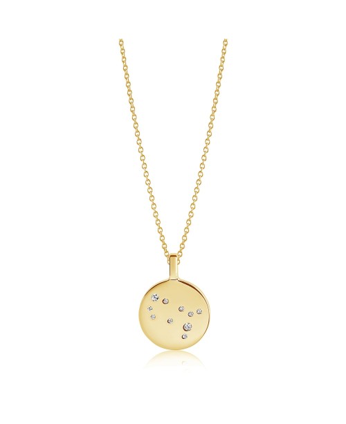 Zodiaco Pendant SJ-P1055-CZ(YG)