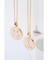 Zodiaco Grandinėlė su pakabuku SJ-P1055-CZ(YG)