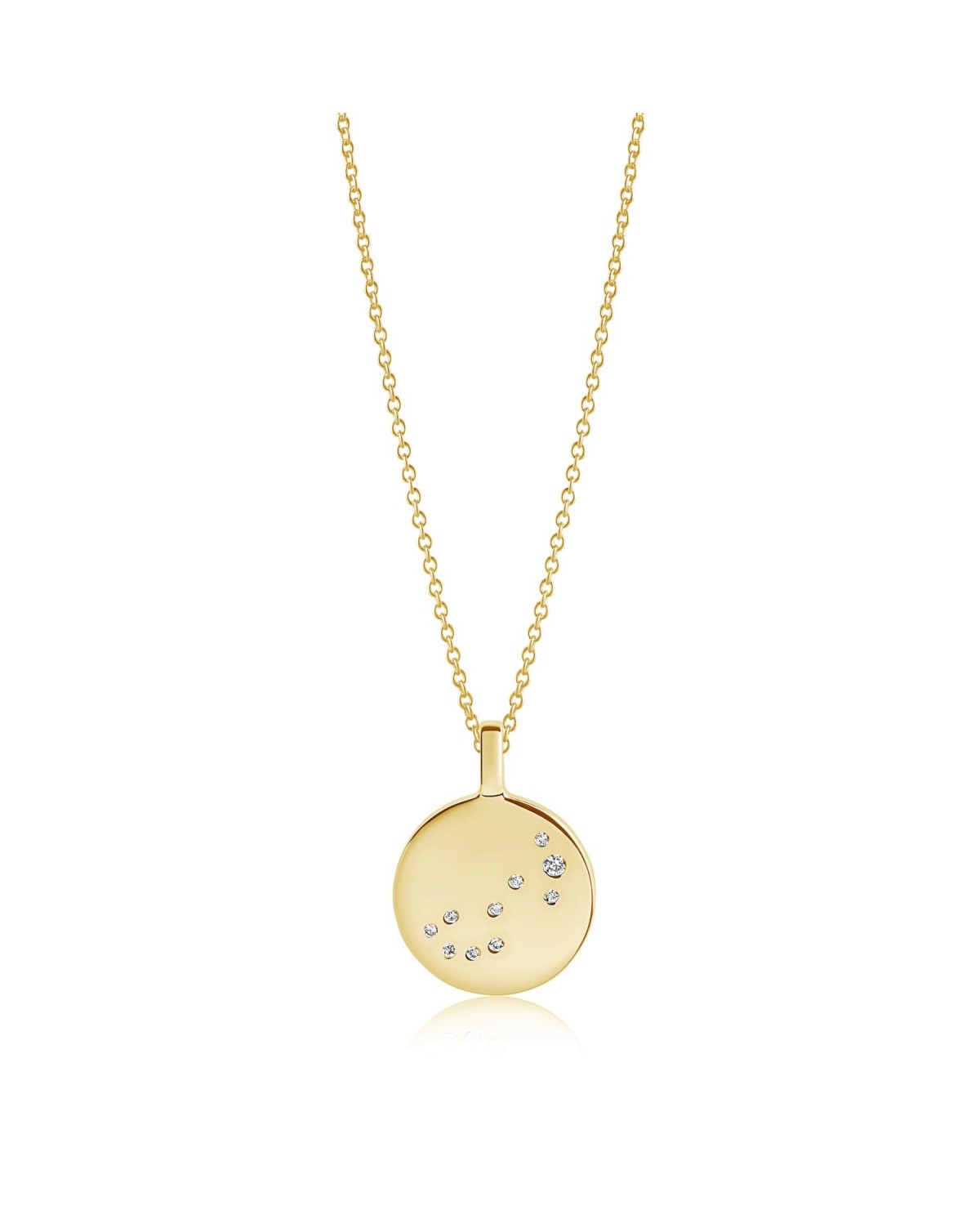 Zodiaco Pendant SJ-P1061-CZ(YG)