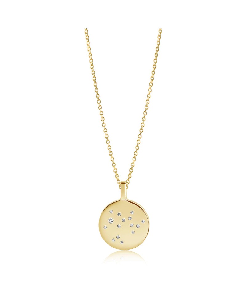 Zodiaco Pendant SJ-P1062-CZ(YG)
