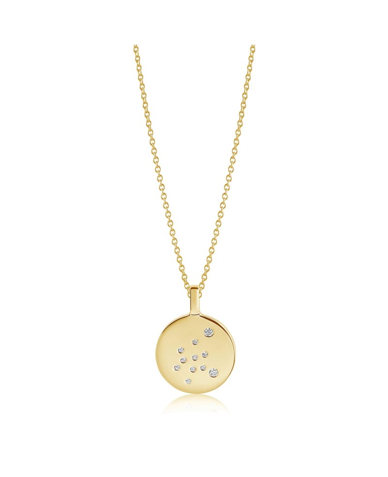 Zodiaco Pendant SJ-P1064-CZ(YG)