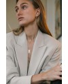 Follina Grandinėlė su pakabuku SJ-P12125-CZ-SG