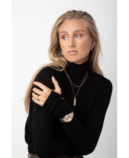 Follina Grandinėlė su pakabuku SJ-P22125-CZ-SG