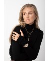 Follina Grandinėlė su pakabuku SJ-P22125-CZ-SG