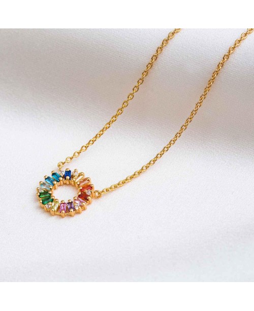 Antella Necklace SJ-C0162-XCZ(YG)