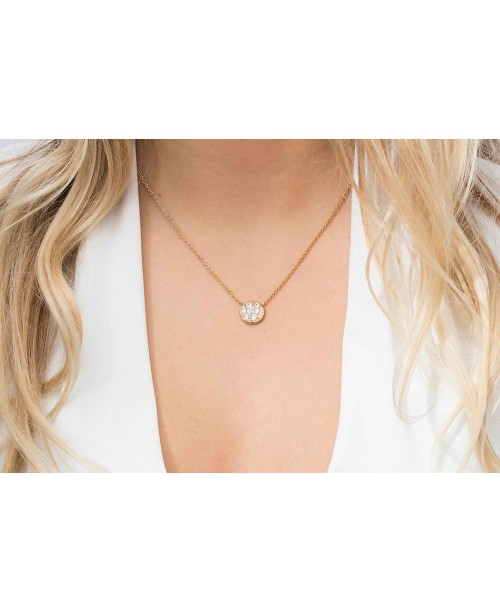Novara Necklace SJ-C1056-CZ(YG)