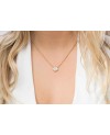 Novara Necklace SJ-C1056-CZ(YG)