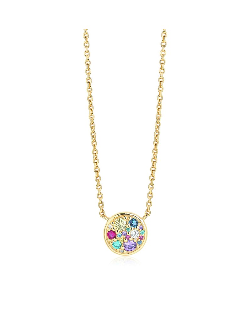 Novara Necklace SJ-C1056-XCZ(YG)