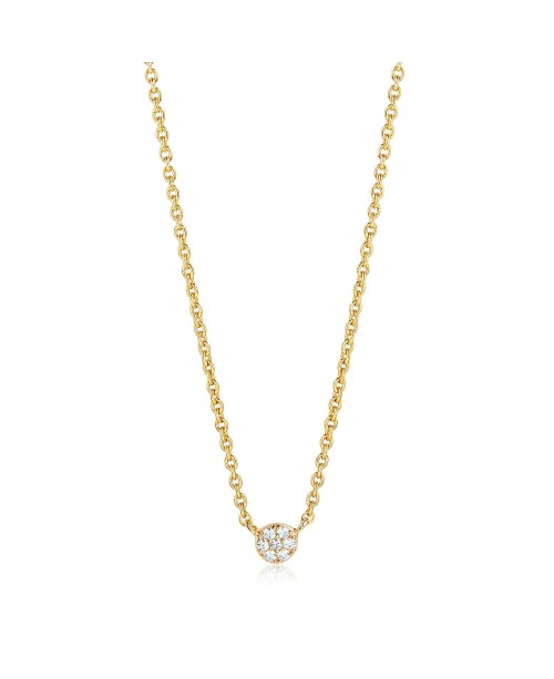 Cecina Necklace SJ-C2773-CZ(YG)