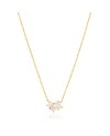 Ivrea Necklace SJ-N12306-CZ-YG