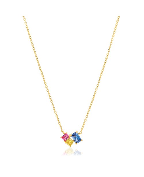 Ivrea Necklace SJ-N12306-XCZ-YG