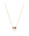 Ivrea Necklace SJ-N12306-XCZ-YG