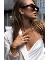 Rimini Necklace SJ-N22122-XCZ-SG