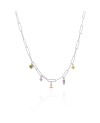 Rimini Necklace SJ-N22122-XCZ-SS