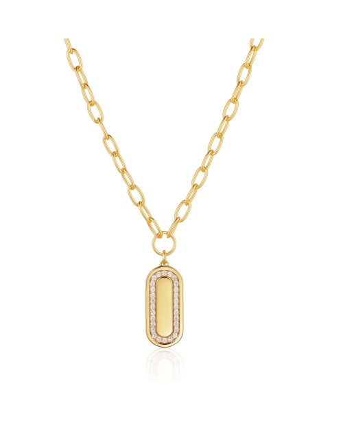 Capizzi Necklace SJ-N42231-CZ-YG