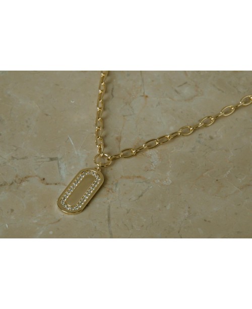 Capizzi Necklace SJ-N42231-CZ-YG