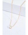 Roccanova Necklace SJ-N42258-CZ-YG