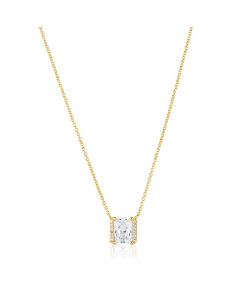 Roccanova Necklace SJ-N42276-CZ-YG