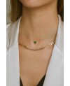 Ellera Necklace SJ-N42279-GCZ-YG