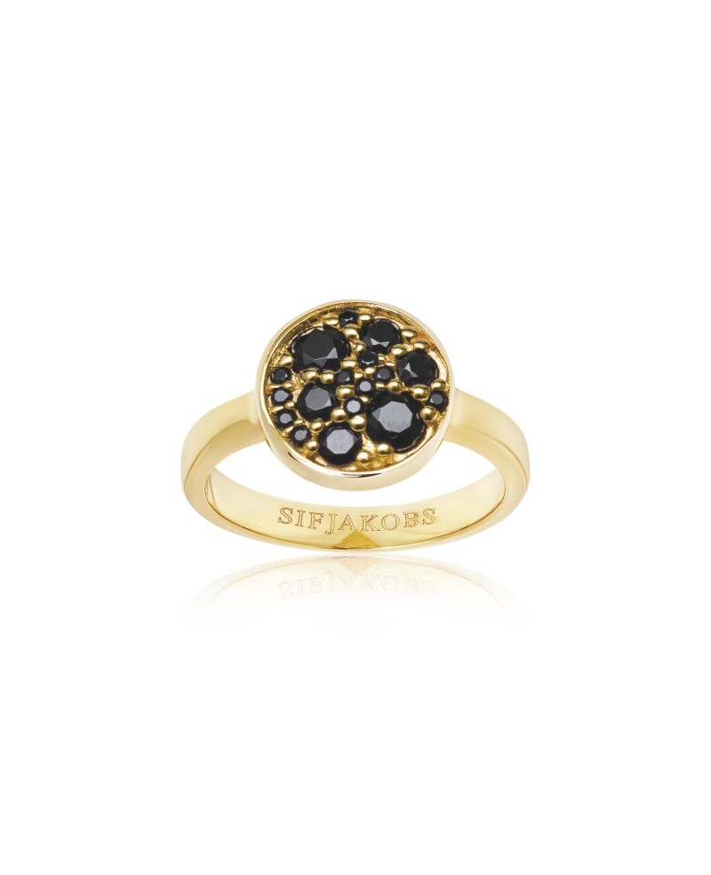 Novara Ring SJ-R1056-BK-YG