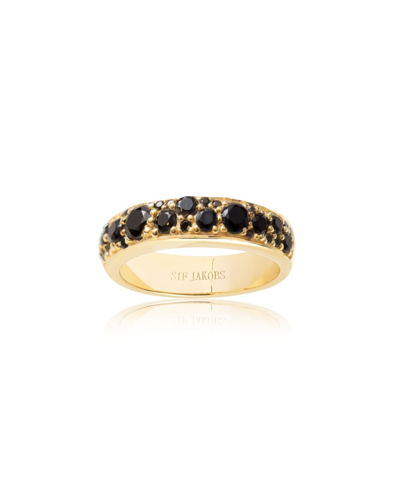 Novara Ring SJ-R1062-BK-YG