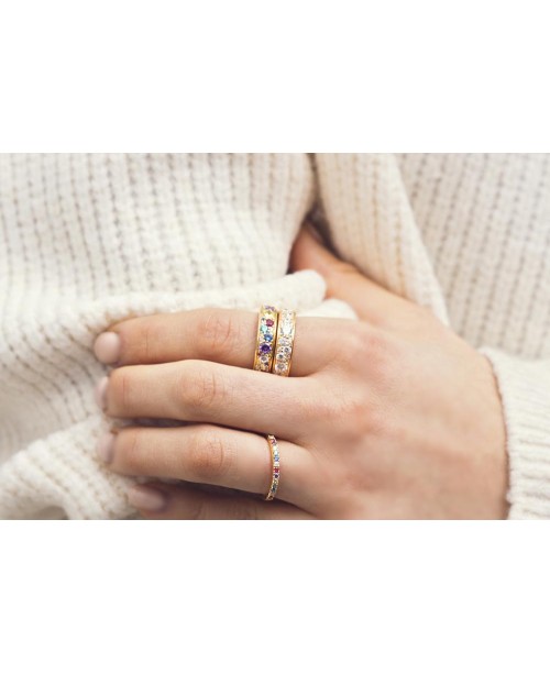 Novara Ring SJ-R1062-CZ(YG)